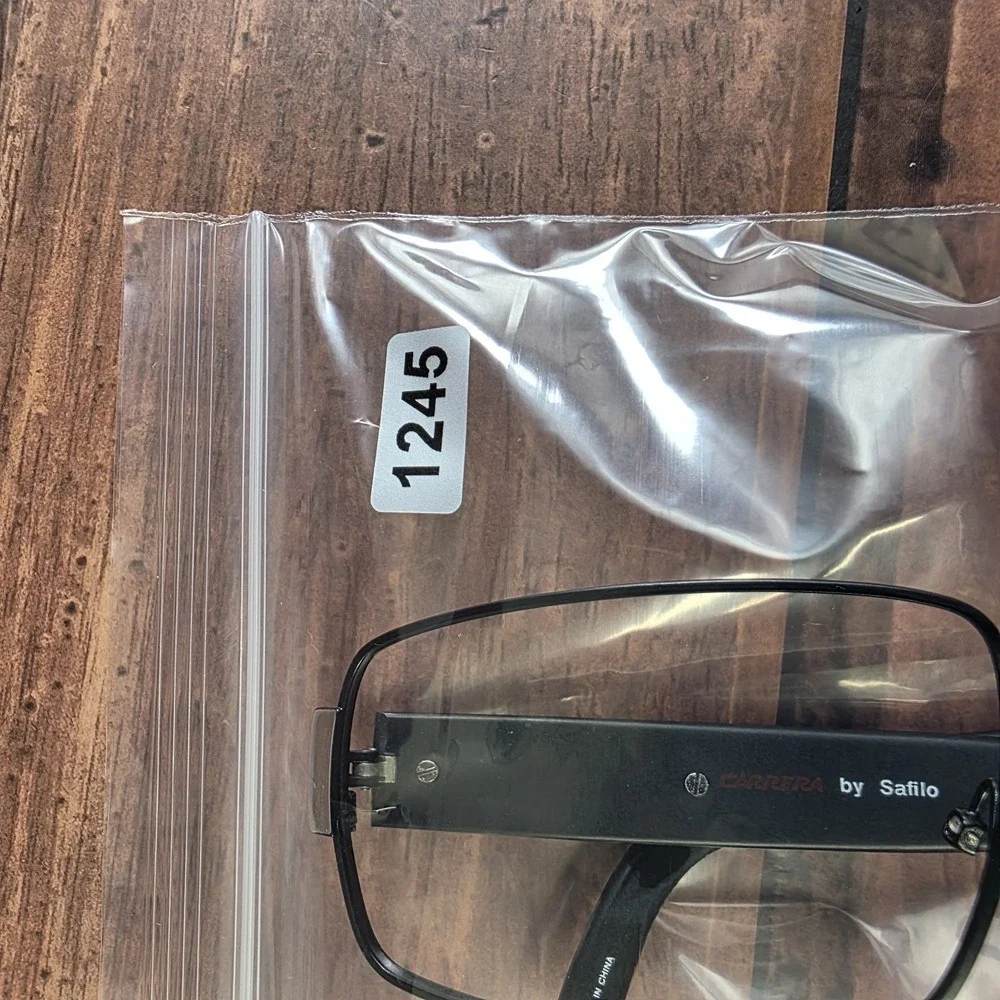 Carrera Safilo Globetrotter 4 Sunglasses Black Rectangle 61-16-135 FRAMES ONLY